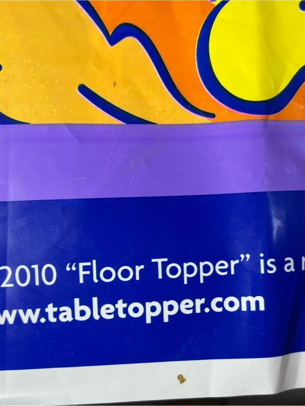 Sesame‎ Street Elmo Four Seasons Vinyl Play N Eat Mat 36x48 Floor Topper 2010